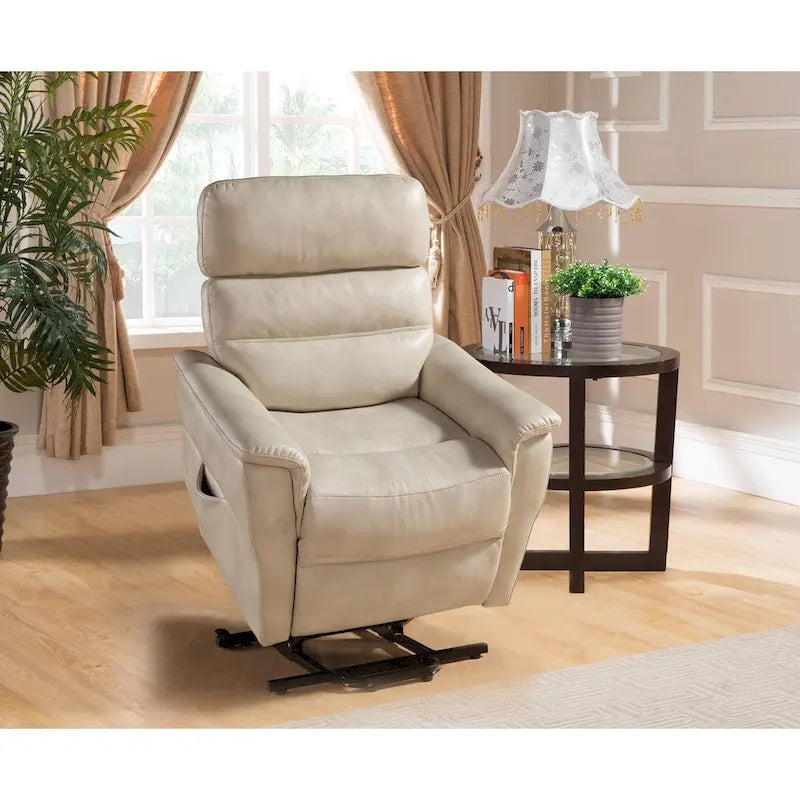 AC Pacific Bexbach Small Power Lift Recliner Chair