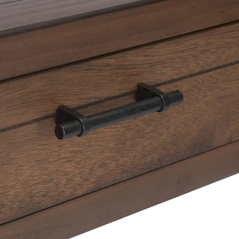 Traditional carved writing desk with 2 drawers and an open frame design, suitable for a home office.