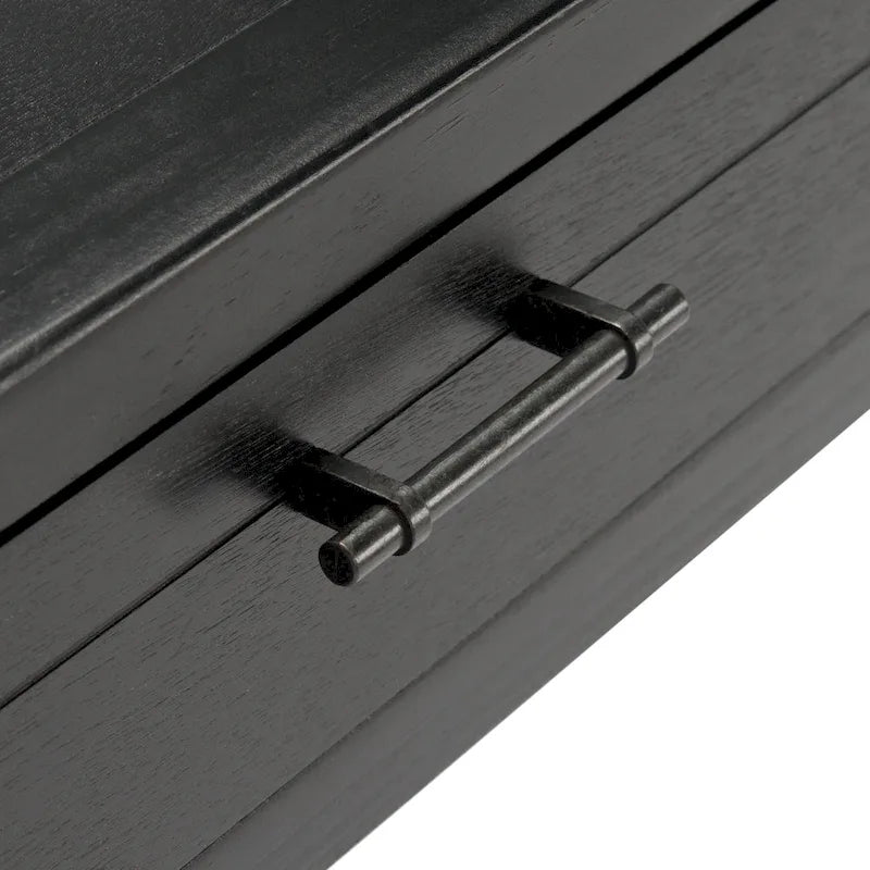 Traditional carved writing desk with 2 drawers and an open frame design, suitable for a home office.