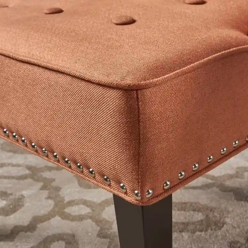 Armchair With Rivet Decoration