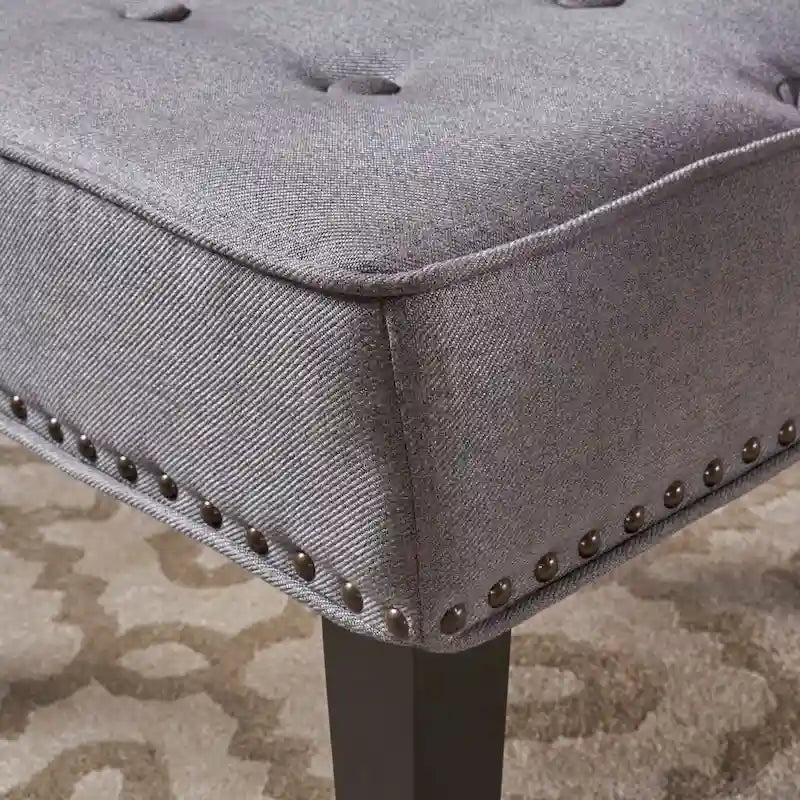 Armchair With Rivet Decoration