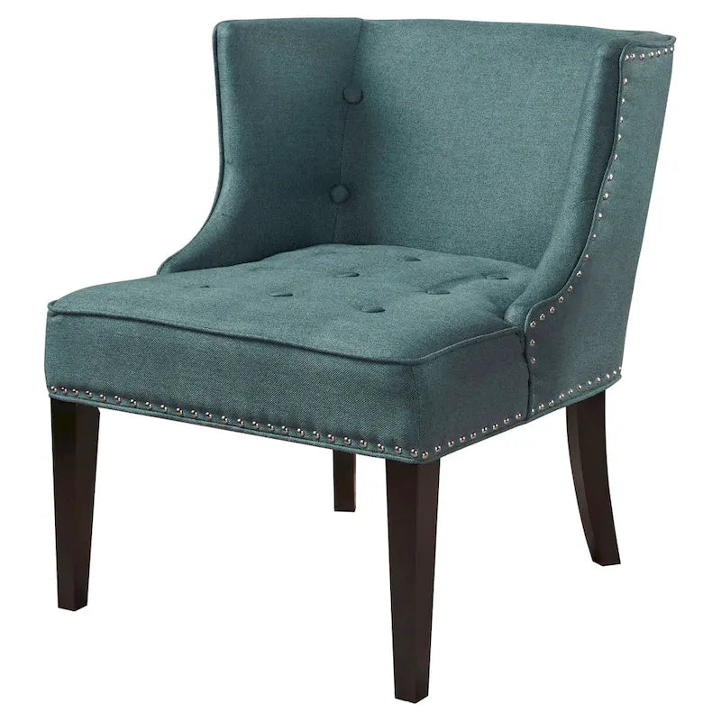 Armchair With Rivet Decoration
