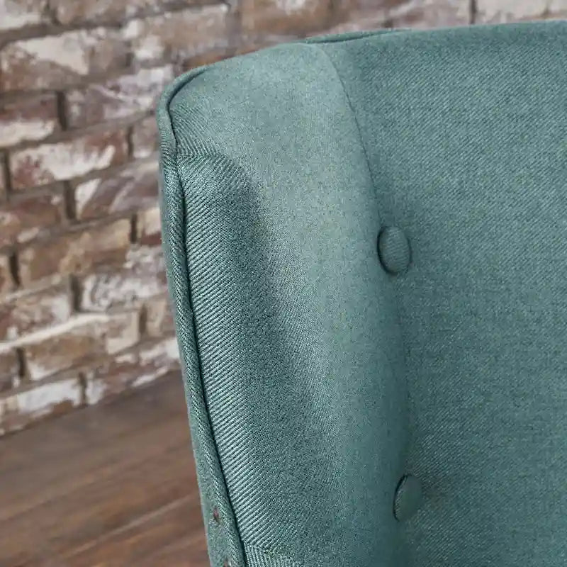 Armchair With Rivet Decoration
