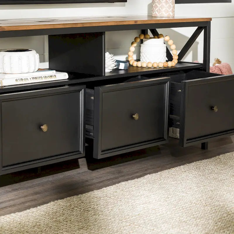 Middlebrook 60-inch Rustic 3-Drawer TV Stand