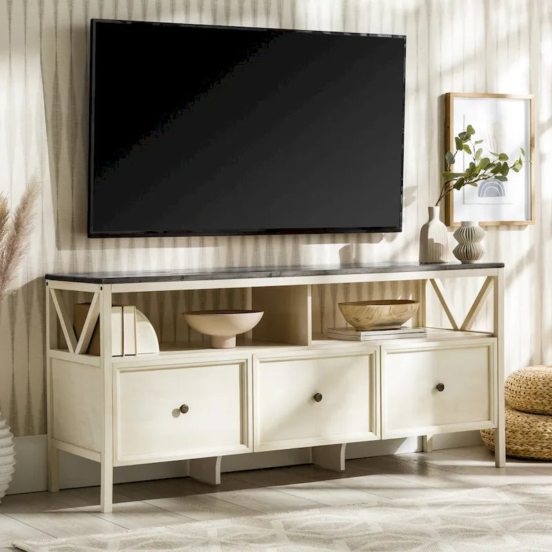 Middlebrook 60-inch Rustic 3-Drawer TV Stand