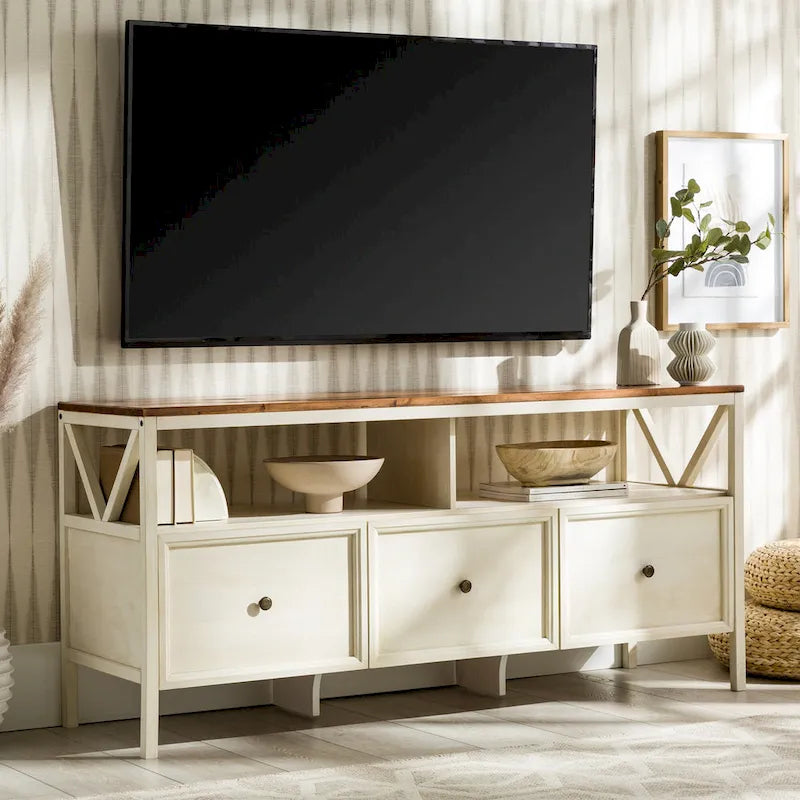 Middlebrook 60-inch Rustic 3-Drawer TV Stand