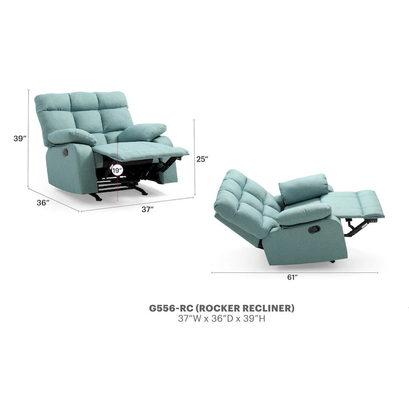 Compact Rocking Recliner