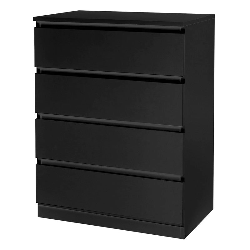 4-Drawer Storage Dresser with Spacious Top Surface for Bedroom, Living Room & Entryway Organization