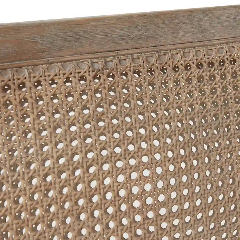 Natural cotton and linen two-seater sofa