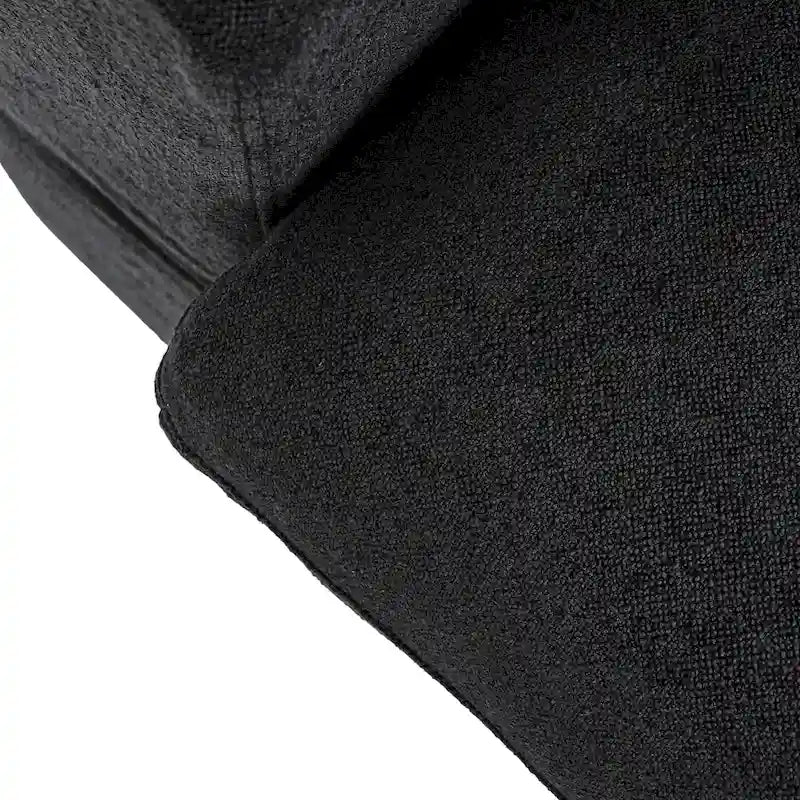 U-shape Linen Upholstered Sectional Sofa Multiple Cushions Modular Couch