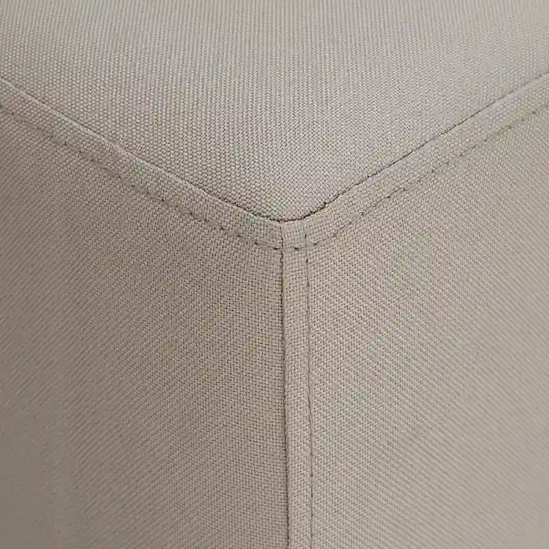 A convertible sofa bed, combined with "hidden storage" and an "L-shaped design," demonstrates its versatility.