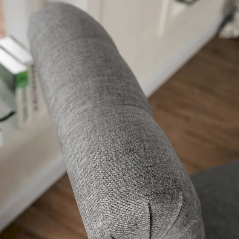 5-Piece Dining Set with Marble Tabletop & Upholstered Chairs, Country Style, 48" Table, 250 lb Chair Capacity