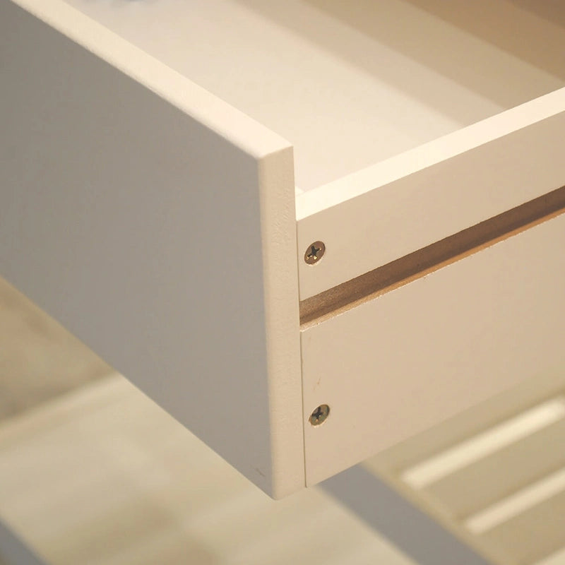 Rolling Kitchen Island with 2 Locking Casters, 40"L Storage Cart, Cabinet & Drawer for Organization