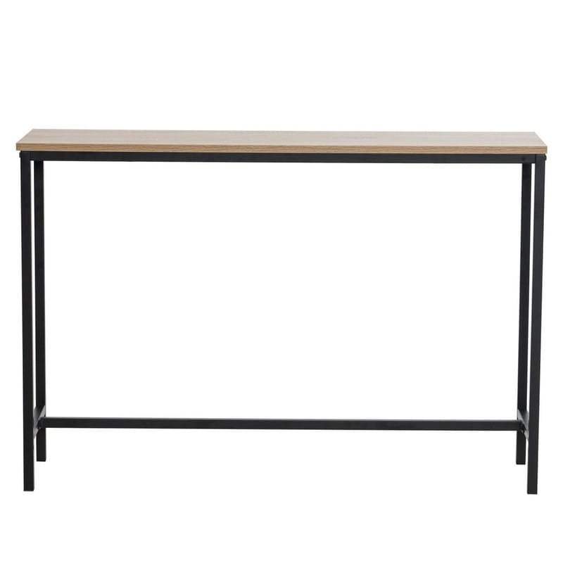 Entryway Console Table with Metal Frame, 41.34" Long Modern Industrial Design, Holds 55 lbs