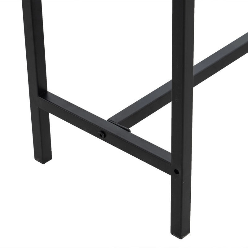 Entryway Console Table with Metal Frame, 41.34" Long Modern Industrial Design, Holds 55 lbs