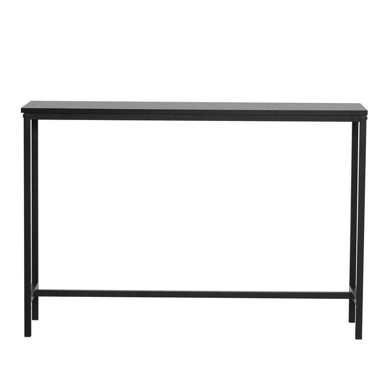 Entryway Console Table with Metal Frame, 41.34" Long Modern Industrial Design, Holds 55 lbs