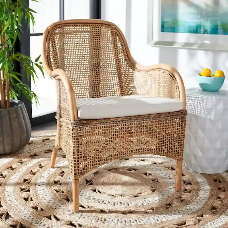 Curved Rattan Leisure Chair