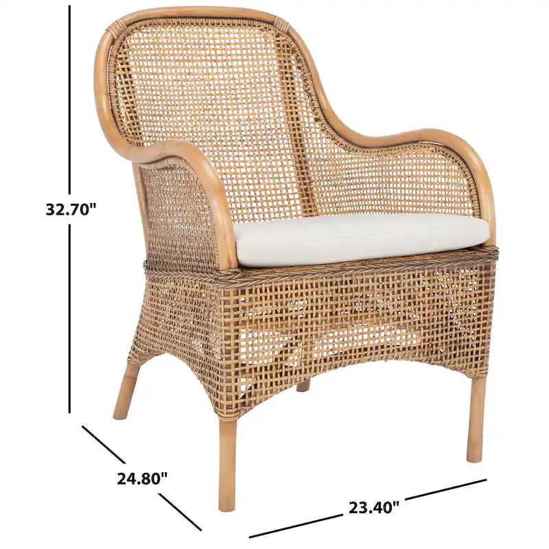 Curved Rattan Leisure Chair