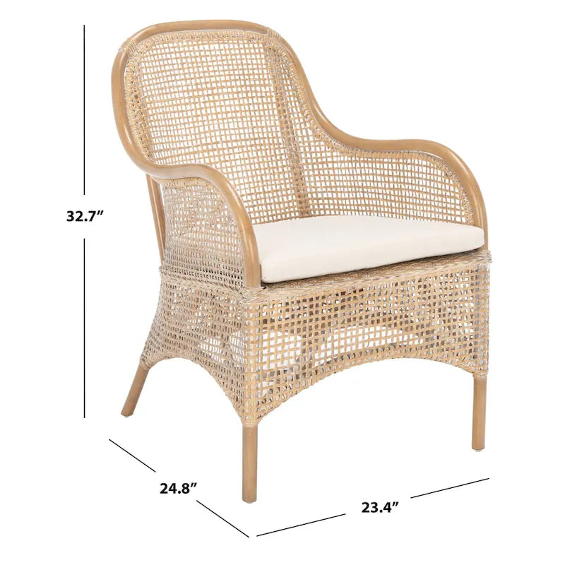Curved Rattan Leisure Chair
