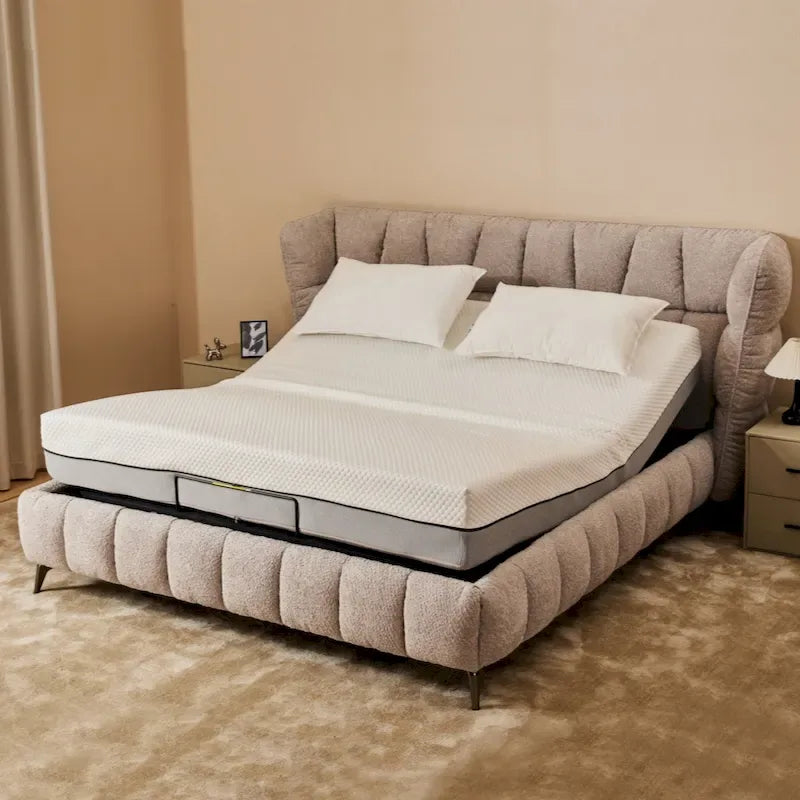 King Adjustable Bed Base with Zero-Gravity Design, Quiet Motor & Head/Foot Incline