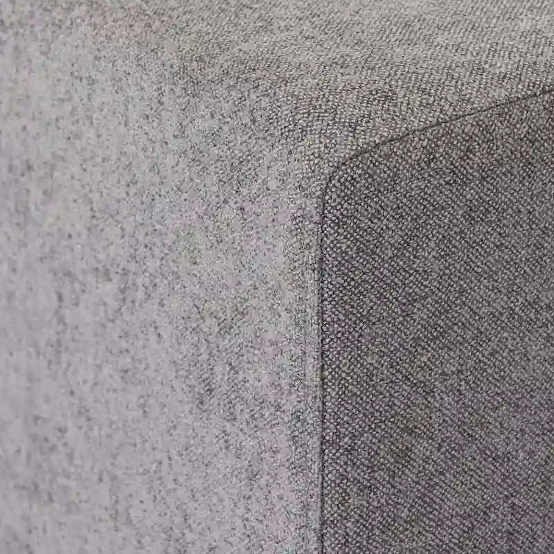 Modular Linen Sectional Sofa, L-Shape with Removable Covers & Down Cushions, Seats 5, 330 lbs Capacity