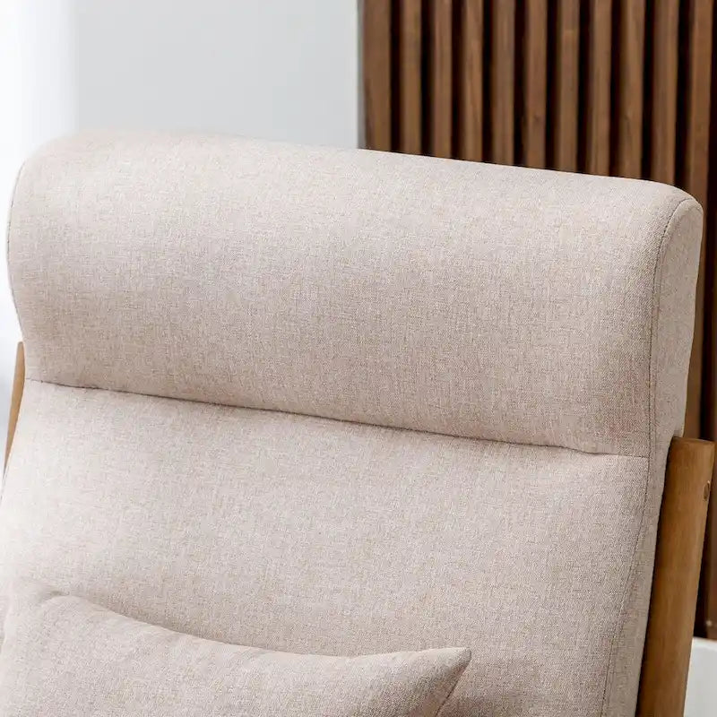 Linen uphoLstered Casual Chair