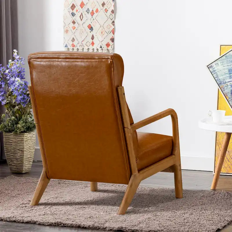 Linen uphoLstered Casual Chair