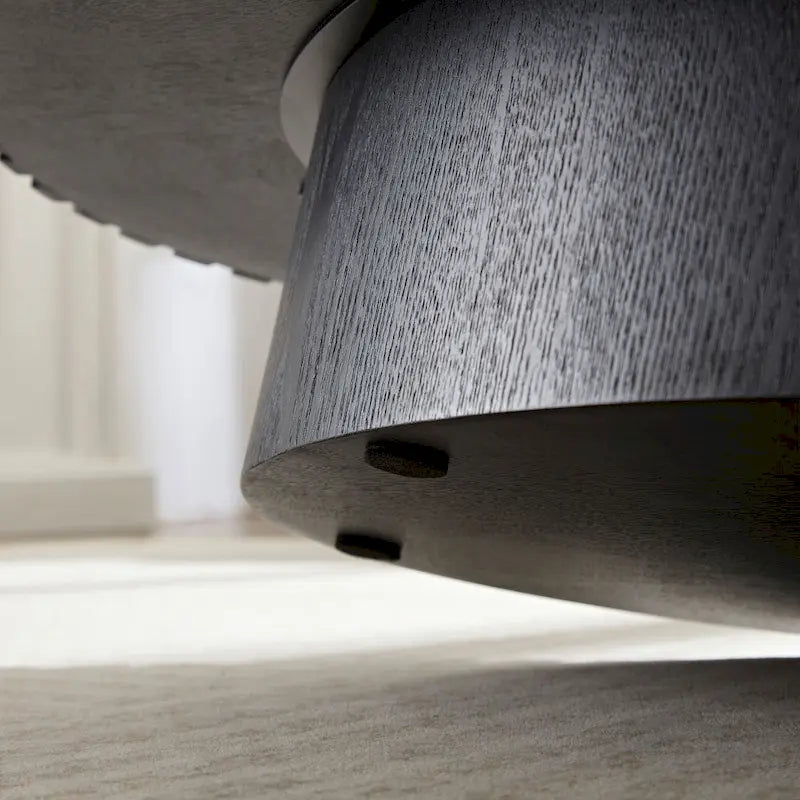 Compact 43.31" Coffee Table with Sturdy MDF Pedestal Base, Modern Design for Living Room & Bedroom