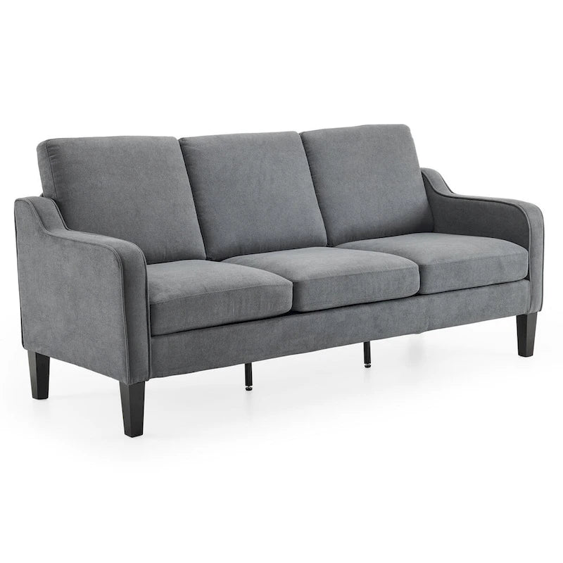 Modern 3-Seater Sofa with 115° Recline, Removable Washable Covers & 700 lb Weight Capacity