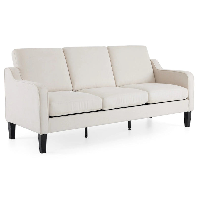 Modern 3-Seater Sofa with 115° Recline, Removable Washable Covers & 700 lb Weight Capacity