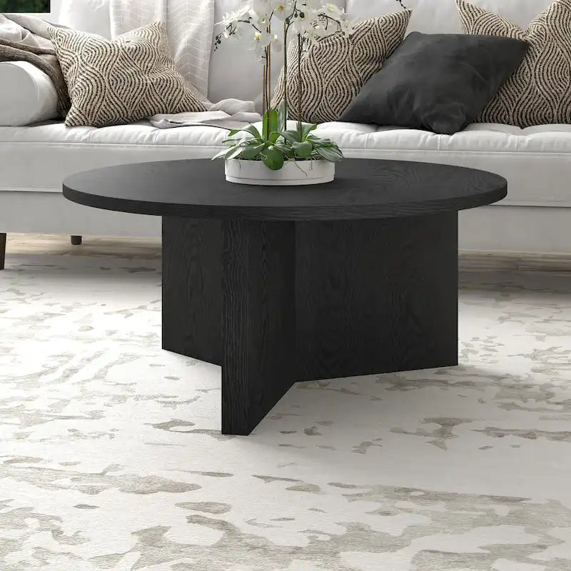 Anders 36 Wide Round Coffee Table - 36 Wide