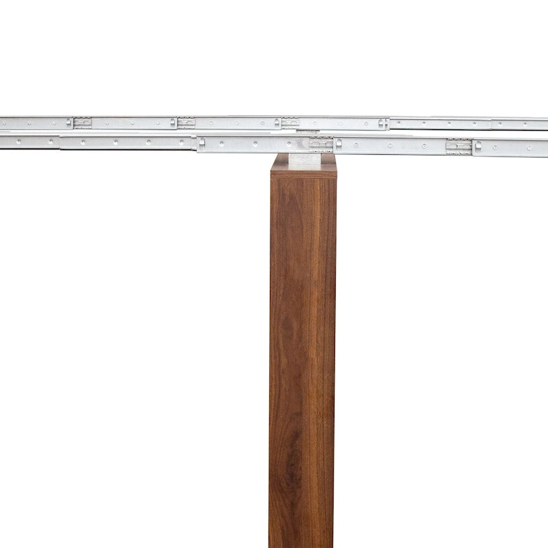 Modular Extendable Console Table, Expands from 20" to 118" with 5 Panels, Modern Space-Saving Design