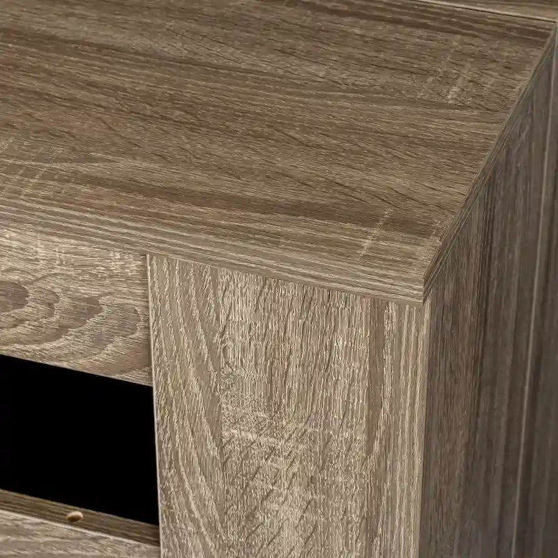 Modular Extendable Console Table, Expands from 20" to 118" with 5 Panels, Modern Space-Saving Design