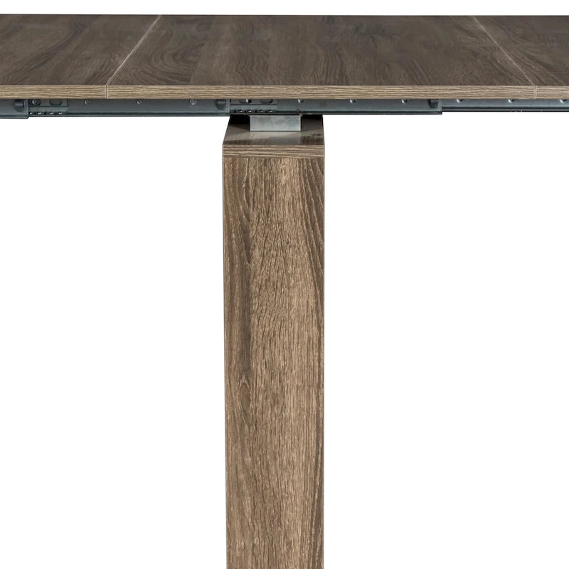 Modular Extendable Console Table, Expands from 20" to 118" with 5 Panels, Modern Space-Saving Design